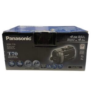 NEW Panasonic SDR-T70 Black Video Camera